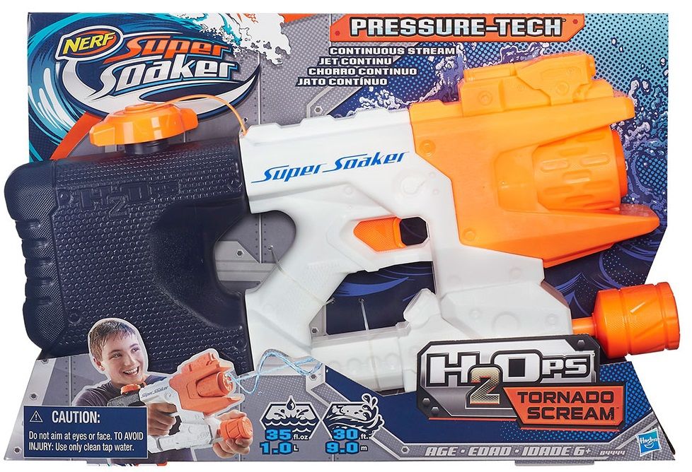 Hasbro Бластер Nerf "Супер Сокер - Н2О Торнадо"