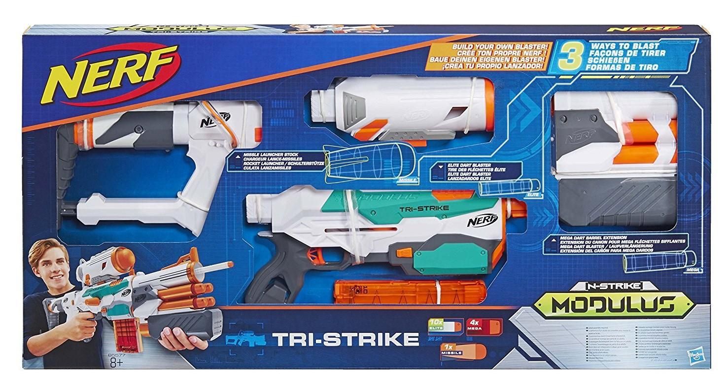 Hasbro Бластер Nerf "Модулус Три-Страйк"