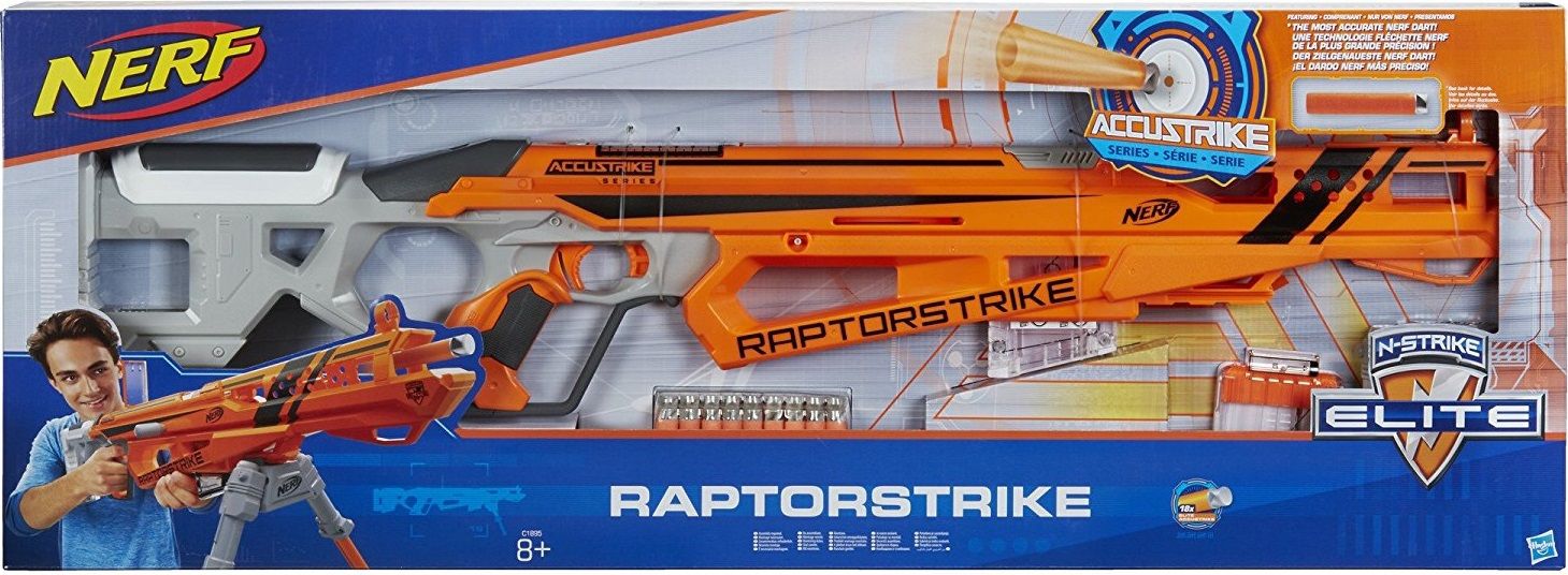 Hasbro Бластер Nerf "Accustrike Raptorstrike" (Нёрф Аккустрайк Рапторстрайк)