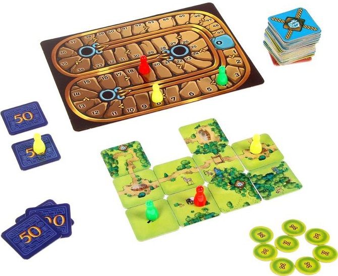 ЛасИграс Настольная игра "Земля Майя"