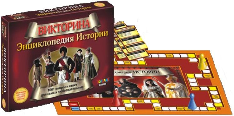 Top Games Настольная игра "Викторина. Энциклопедия истории"