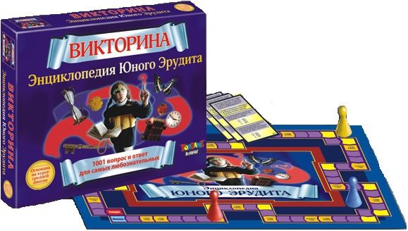 Top Games Настольная игра "Викторина. Энциклопедия юного эрудита"