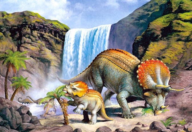 Castorland Пазл-midi "Динозавры"