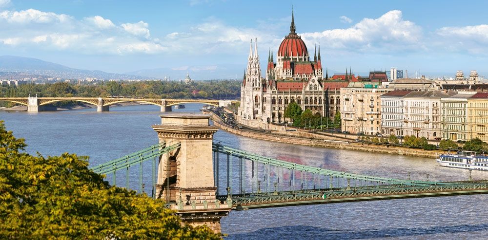 Castorland Пазл "Вид на Дунай. Будапешт"