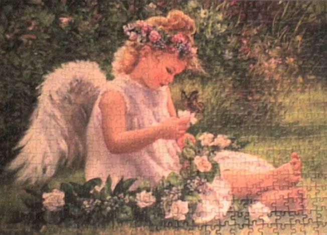 Castorland Пазл "Ангел в саду"