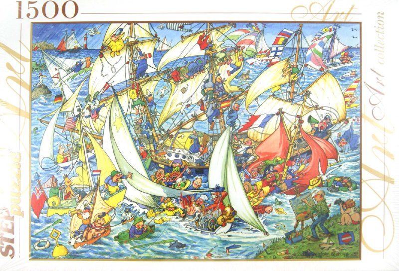 Step Puzzle Пазл "Всем в море!"