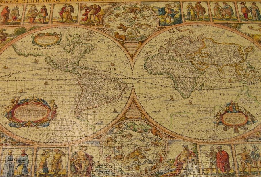 Step Puzzle Пазл "Историческая карта мира"