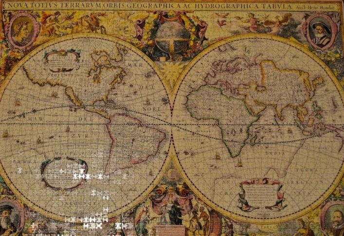 Step Puzzle Пазл "Историческая карта мира" 