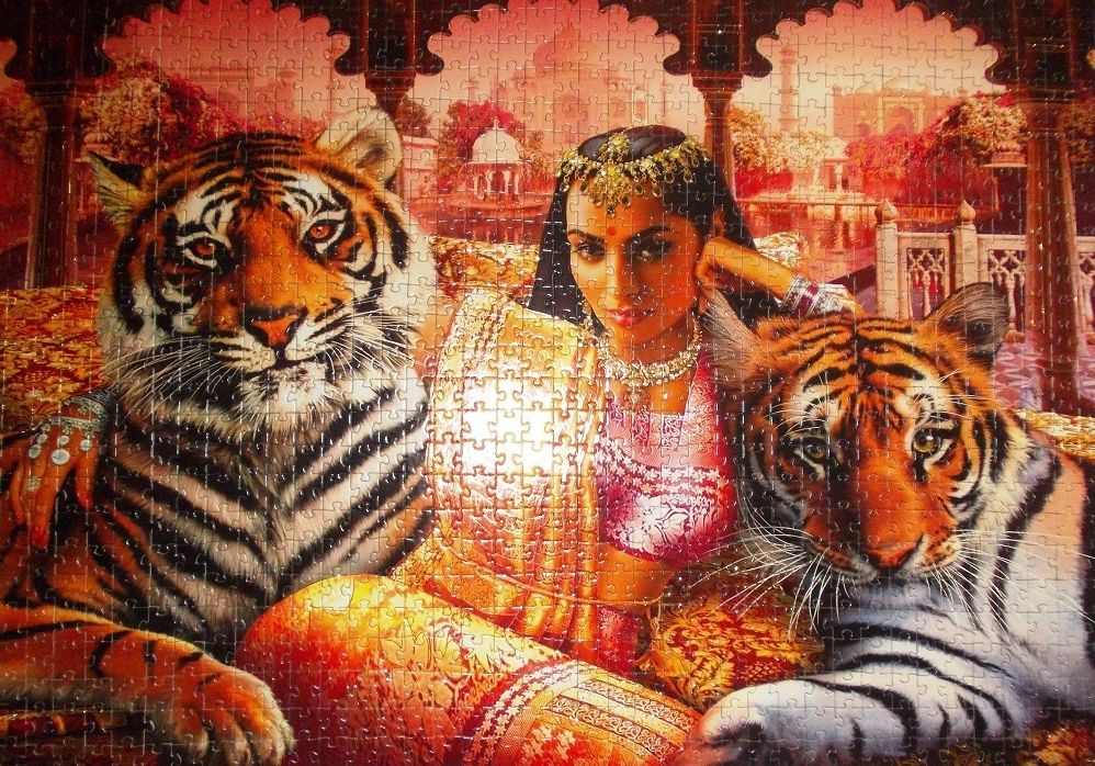 Step Puzzle Пазл "Принцесса Индии", Золотая коллекция