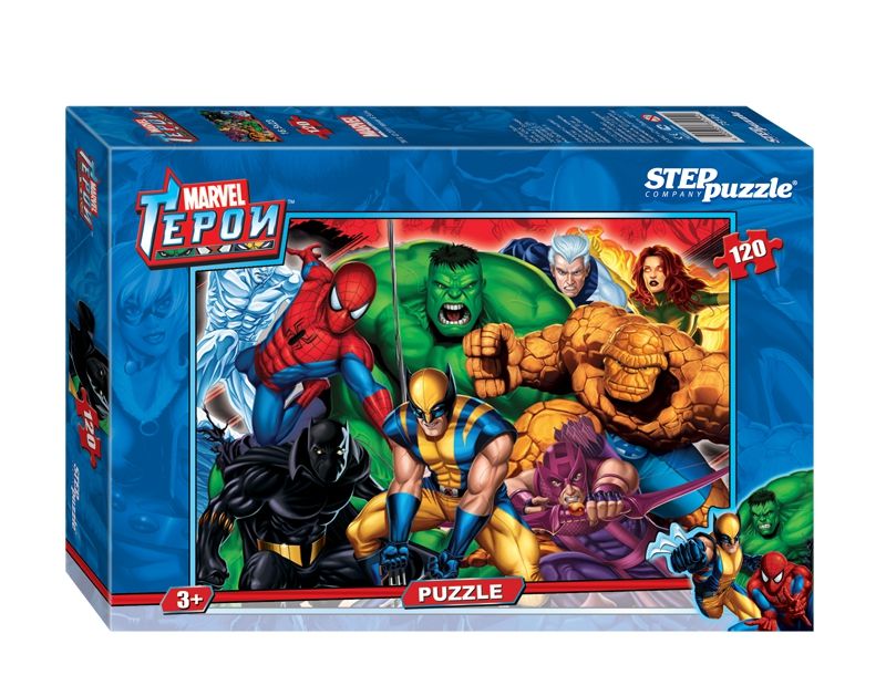 Step Puzzle Пазл "Герои", Marvel 