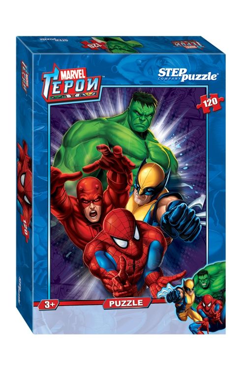 Step Puzzle Пазл "Герои", Marvel 