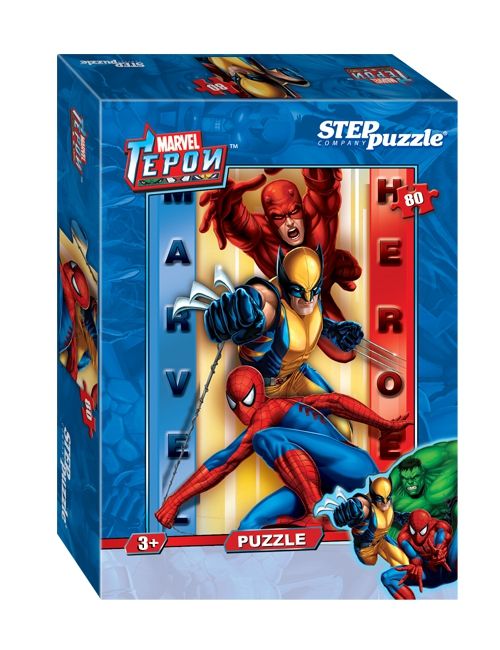 Step Puzzle Пазл "Герои", Marvel