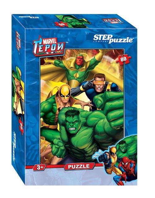 Step Puzzle Пазл "Герои", Marvel