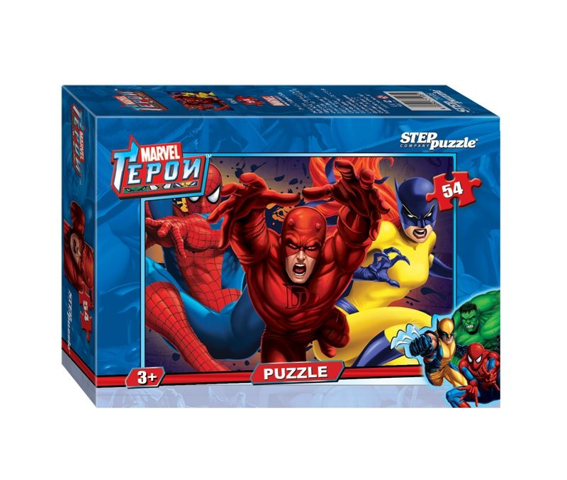 Step Puzzle Пазл "Герои", Marvel