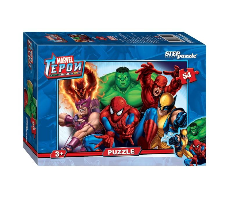 Step Puzzle Пазл "Герои", Marvel