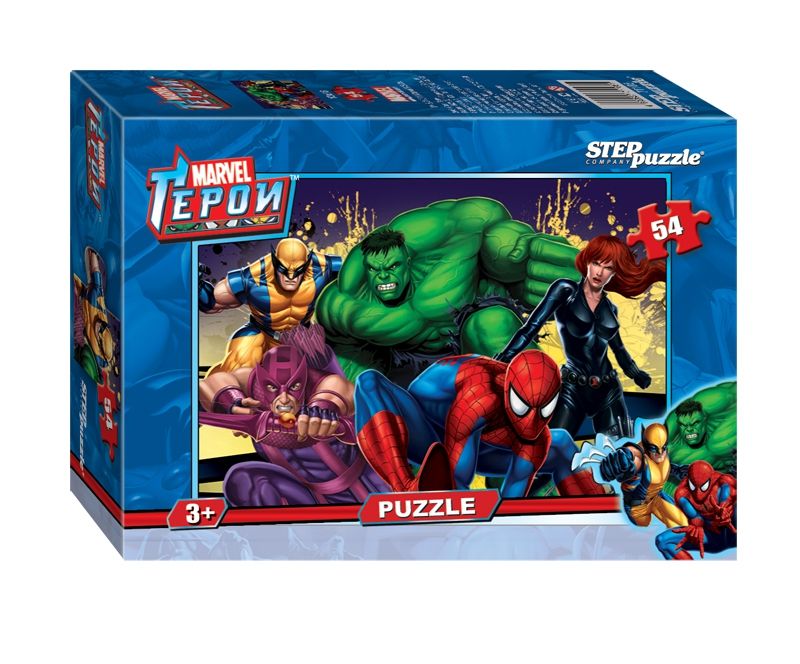 Step Puzzle Пазл "Герои", Marvel