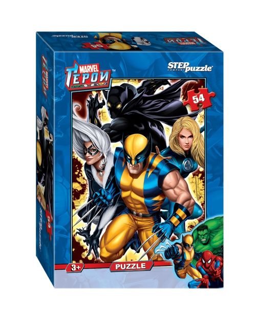 Step Puzzle Пазл "Герои", Marvel