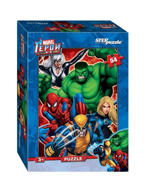 Step Puzzle Пазл "Герои", Marvel