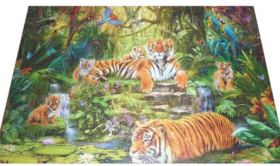 Step Puzzle Пластиковый пазл "Тигры"
