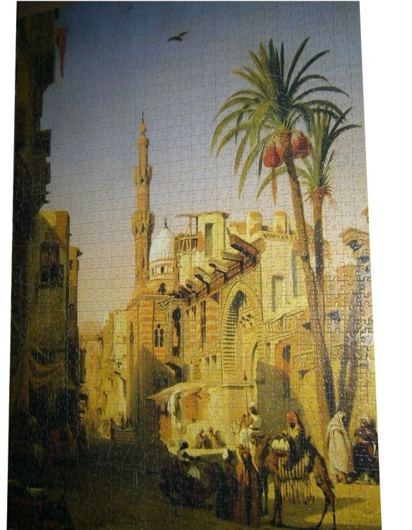 Step Puzzle Пазл "Улица Эзбекия в Каире", Русские музеи