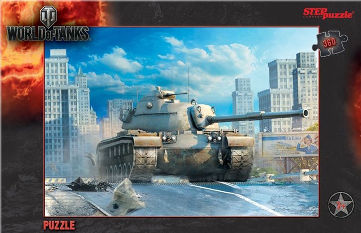 Step Puzzle Пазл "World of Tanks" ("Танчики")