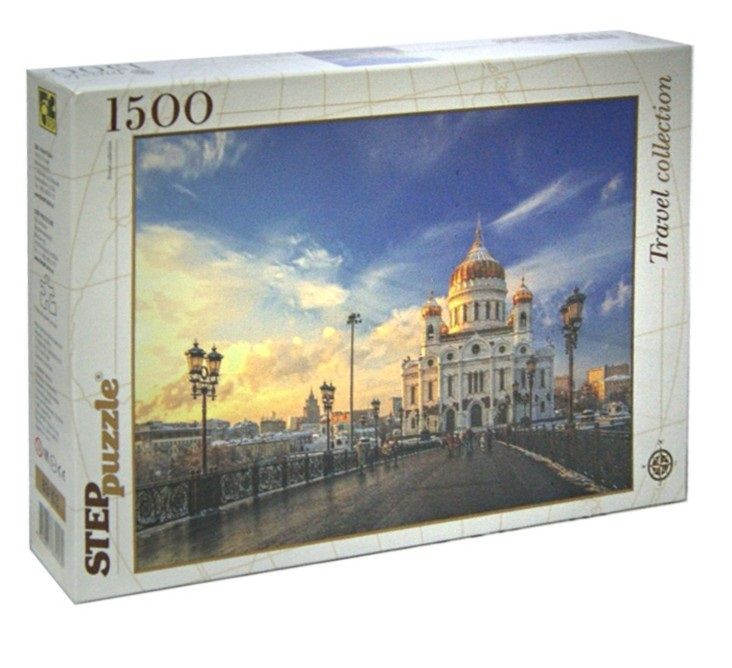 Step Puzzle Пазл "Москва. Храм Христа Спасителя" 