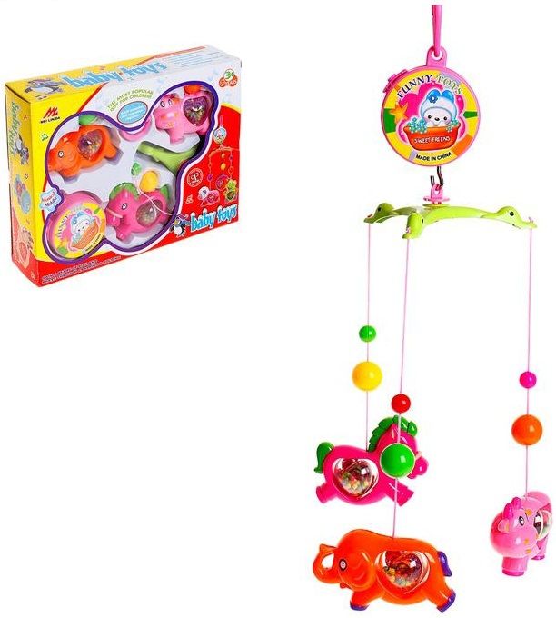 Baby Toys Музыкальная карусель "Зоо"