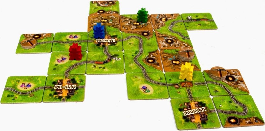 Hobby World Настольная игра "Каркассон. Золотая лихорадка." (Carcassonne: Gold Rush)