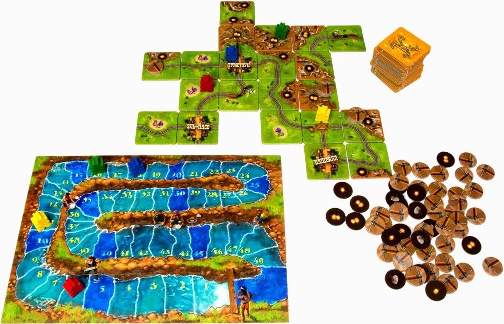 Hobby World Настольная игра "Каркассон. Золотая лихорадка." (Carcassonne: Gold Rush)