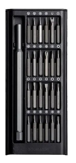 New Style Отвертка с насадками Interchangeable Precise Manual Tool Set (24 in 1)