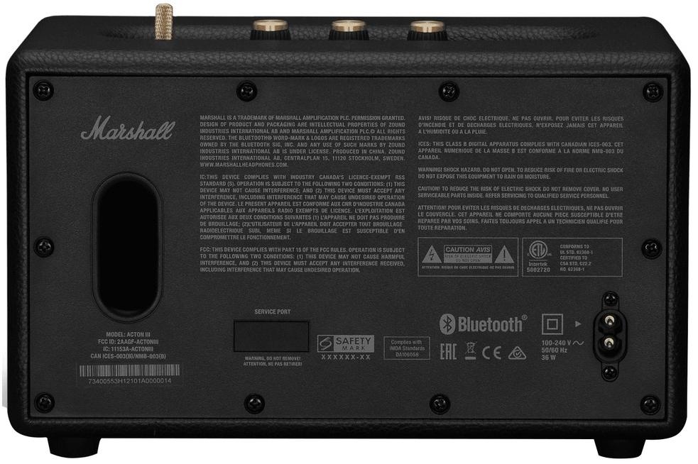 Marshall Портативная акустика Acton III