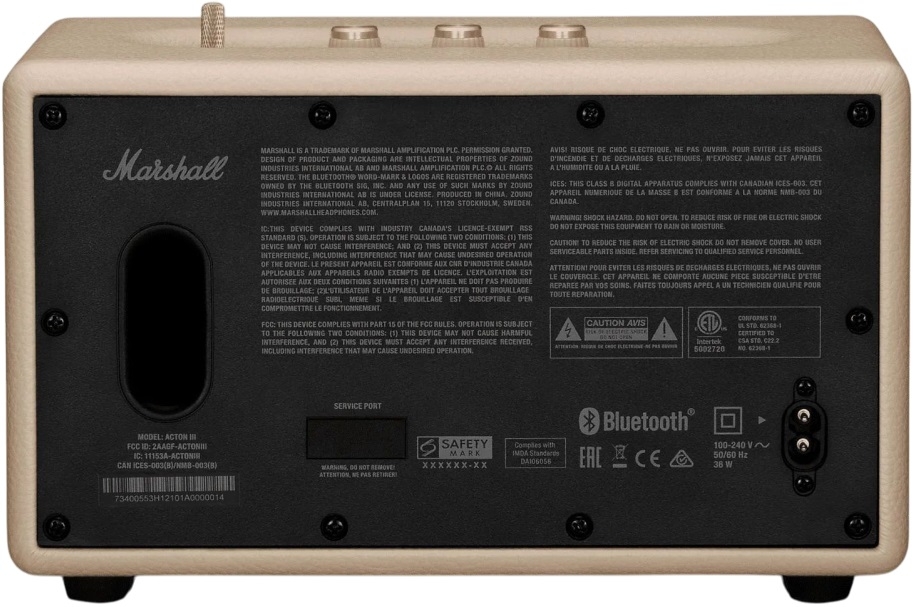 Marshall Портативная акустика Acton III