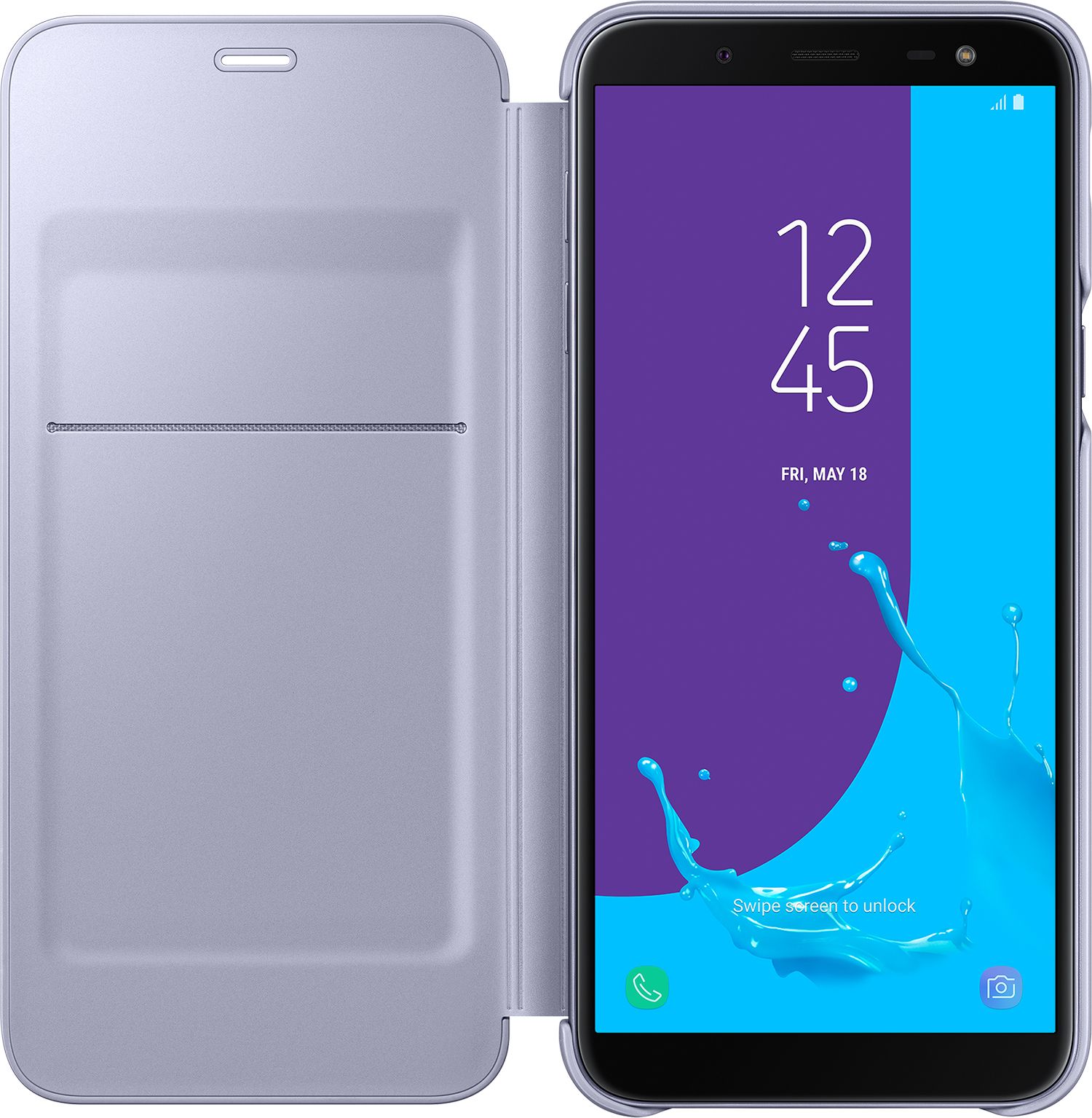 Samsung Чехол-книжка Wallet Cover для Samsung Galaxy J6 (2018) SM-J600F/DS