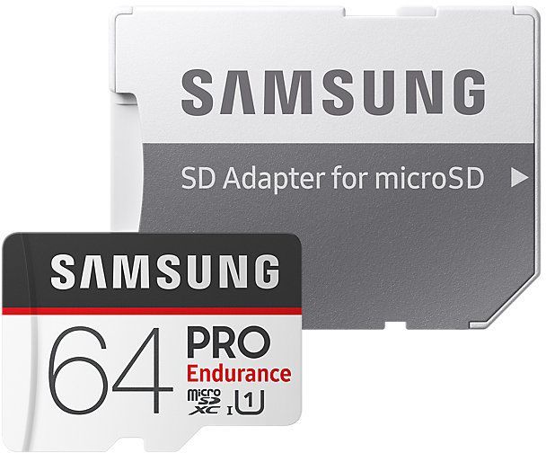 Samsung microSDXC PRO Endurance UHS-I U1 100MB/s 64GB + SD adapter