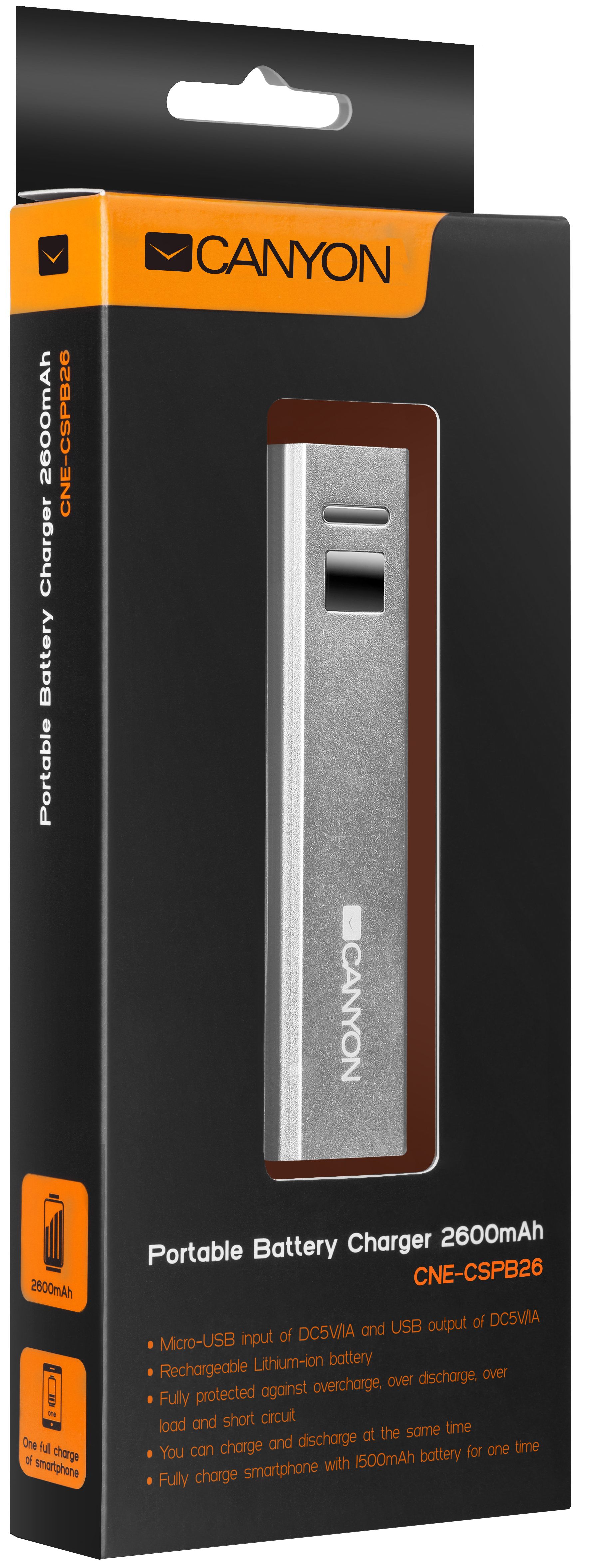 Canyon CNE-CSPB26 2600mAh