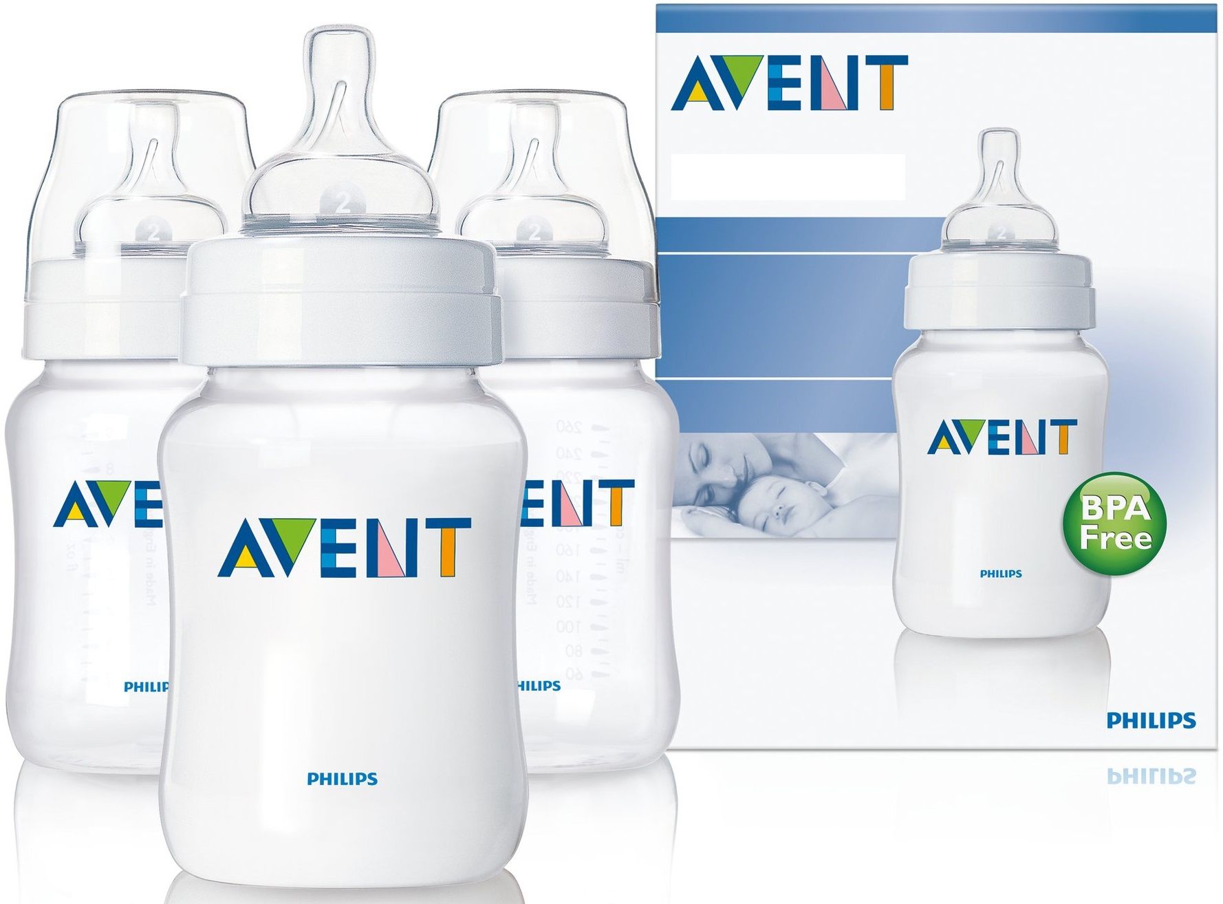 Philips Avent Бутылочки для кормления PP 260 мл.