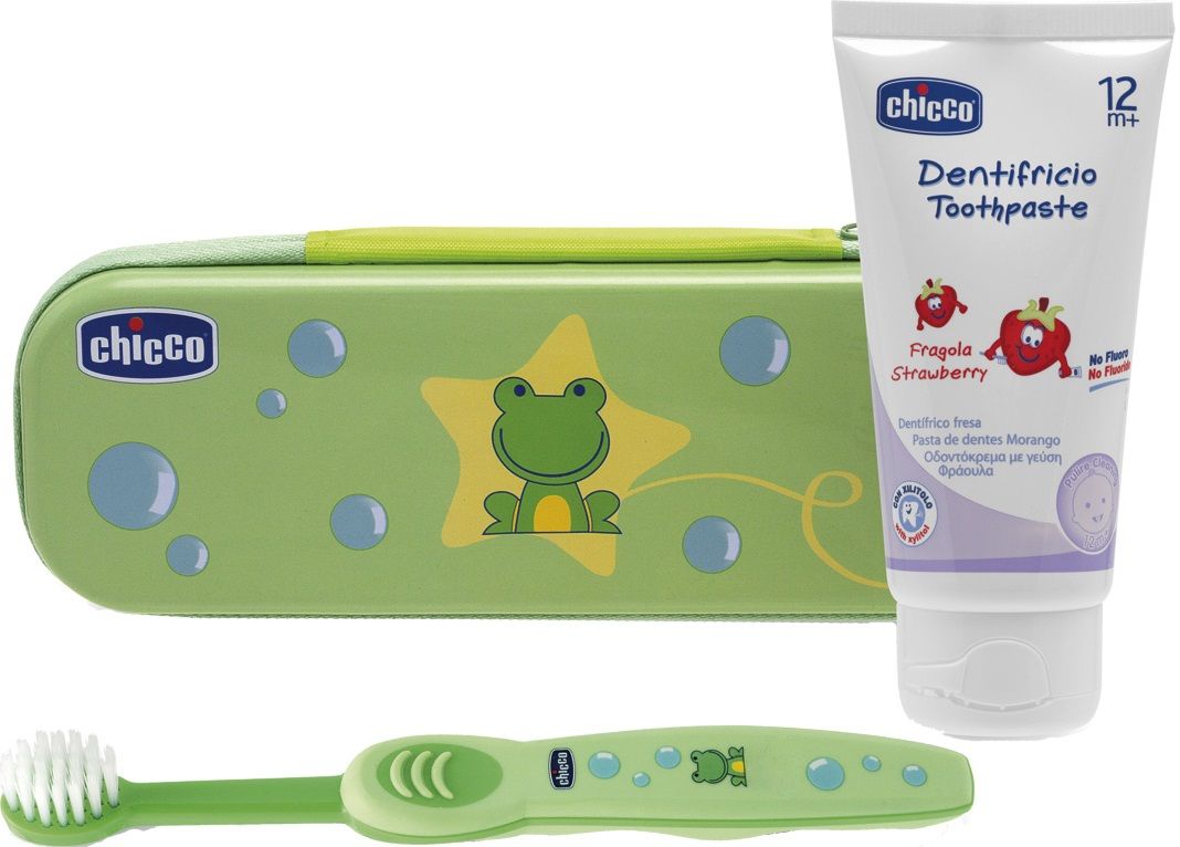 Chicco Детский набор для чистки зубов, 12 m+