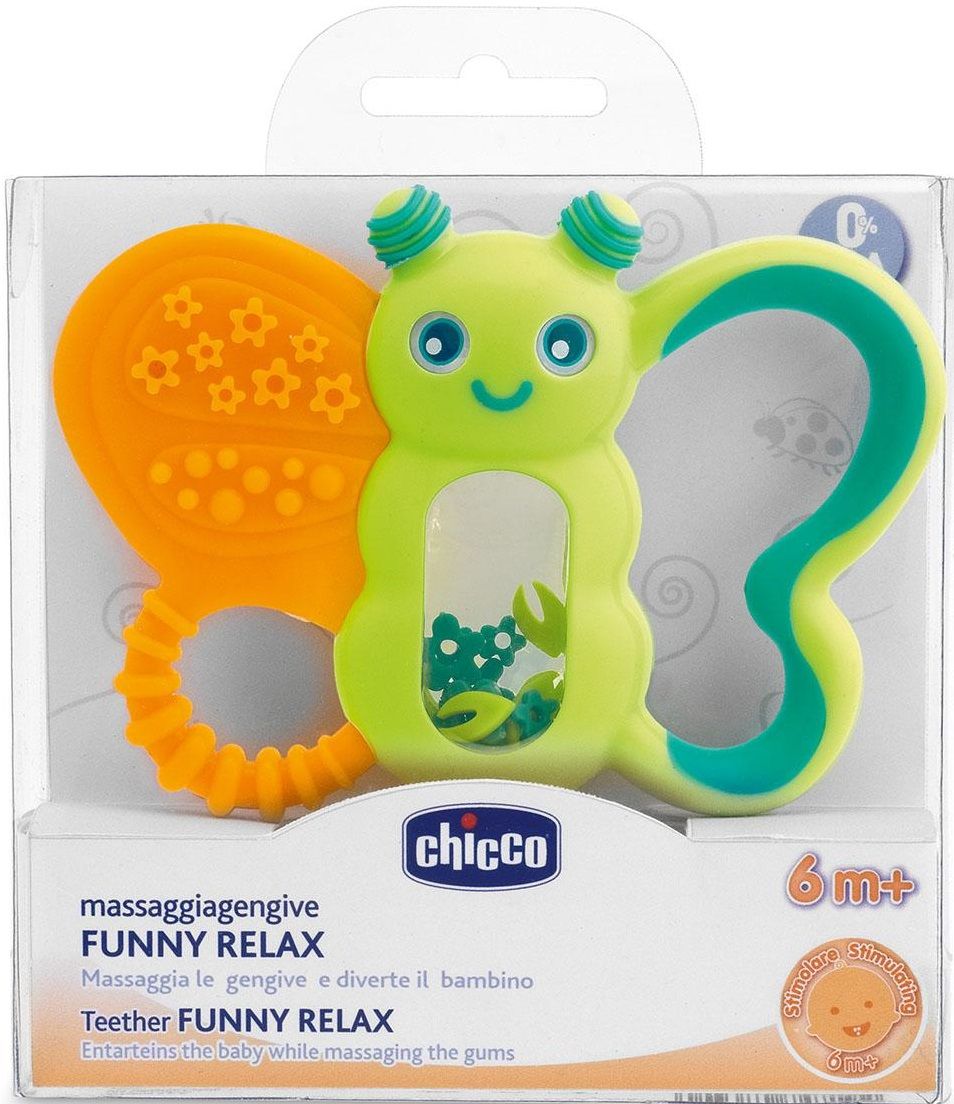 Chicco Прорезыватель Funny Relax 6 m+