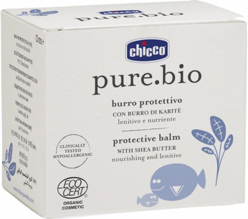 Chicco Защитный бальзам "Pure Bio", 75 мл