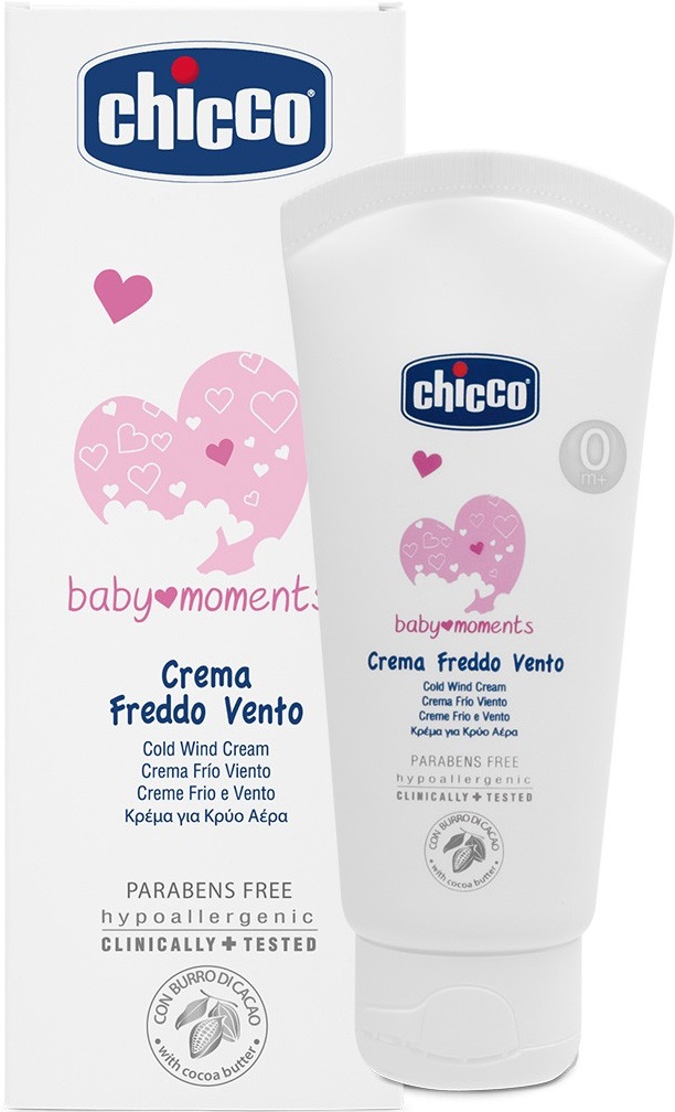 Chicco Защитный крем от ветра "Baby Moments", 50 мл