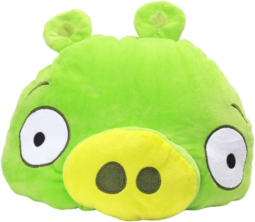 Angry Birds Игрушка-подушка Space "Зеленая свинка"