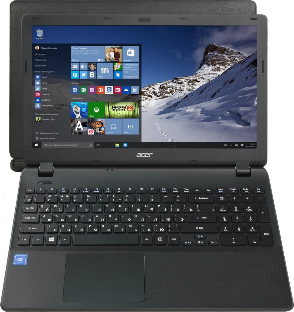 Acer Extensa EX2519-P0BD (Pentium N3710/15.6"/1366x768/4Gb/500Gb/noDVD/Intel HD Graphics/Wi-Fi/Bluetooth/Windows 10) NX.EFAER.033