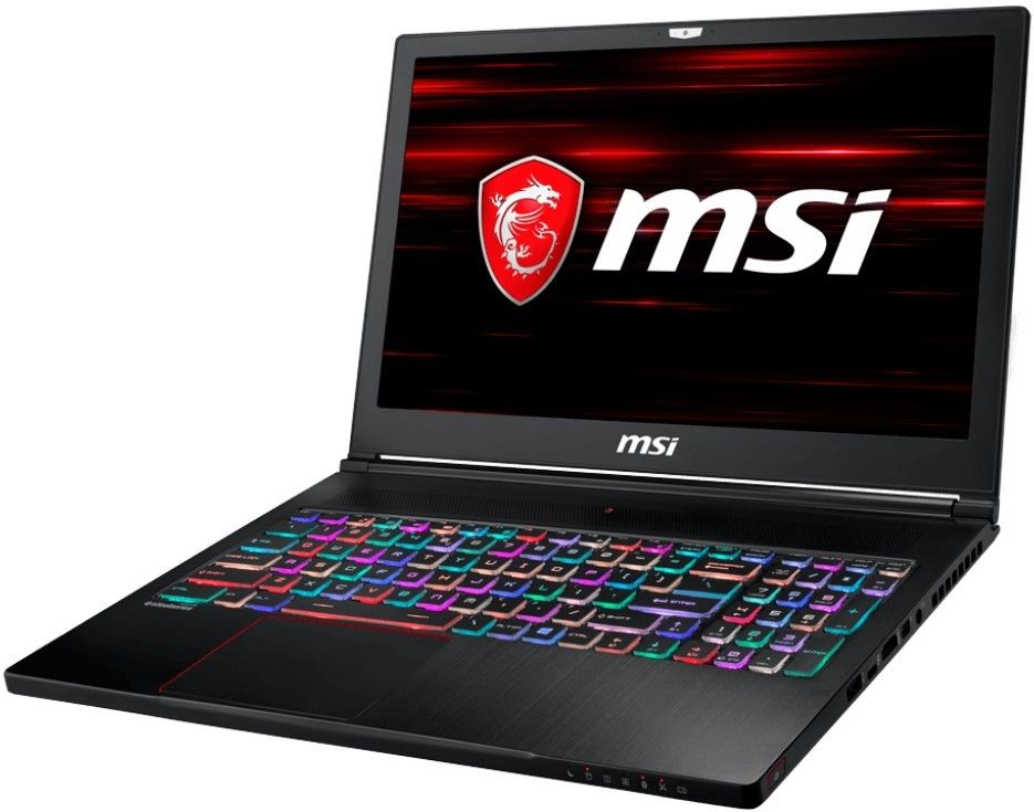 MSI GS63 8RE-021RU (i7-8750H/16Gb/1Tb/SSD128Gb/GF GTX 1060 6Gb/15.6"/FHD /Win10/black/WiFi/BT/Cam)