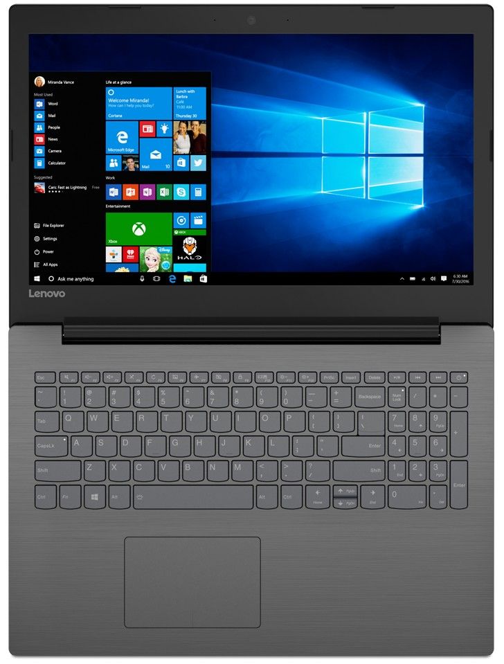 Lenovo IdeaPad 320-15IAP (Intel Pentium N4200 1100 MHz/15.6"/1920x1080/4Gb/1000Gb HDD/DVD нет/AMD Radeon 520/Wi-Fi/Bluetooth/Windows 10 Home) 80XR00WNRK