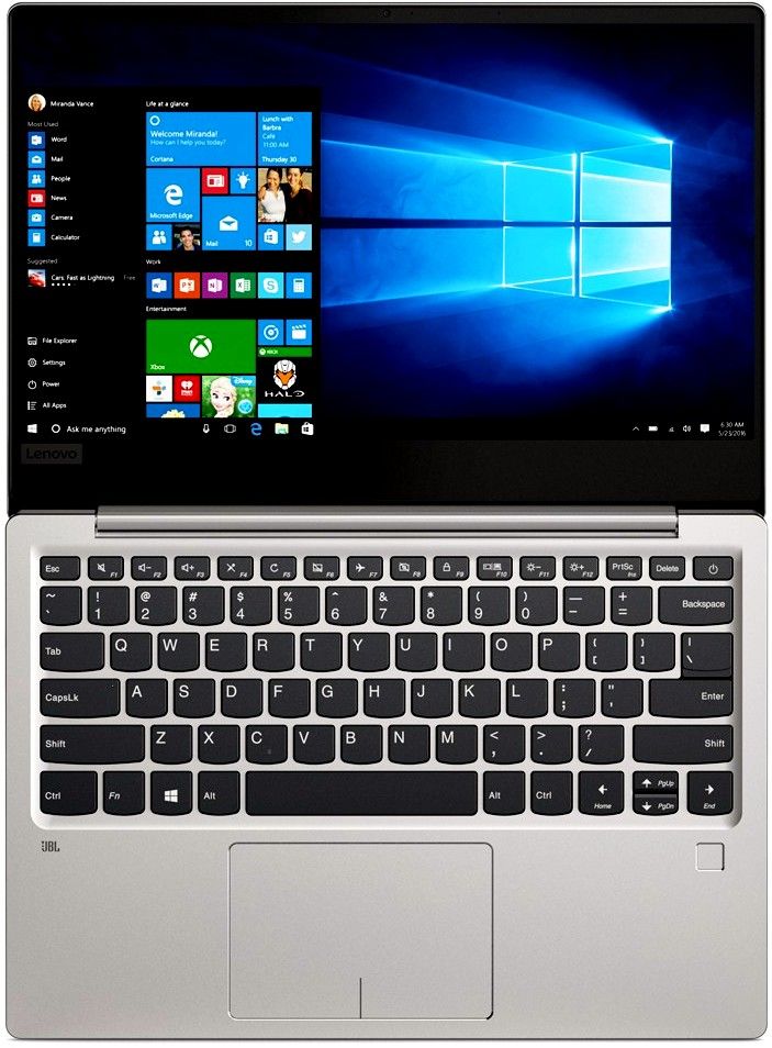 Lenovo IdeaPad 720S-13ARR (AMD Ryzen 5 2500U 2000 MHz/13.3"/1920x1080/8Gb/256Gb SSD/DVD нет/AMD Radeon Vega 8/Wi-Fi/Bluetooth/Windows 10 Home) 81BR002VRU