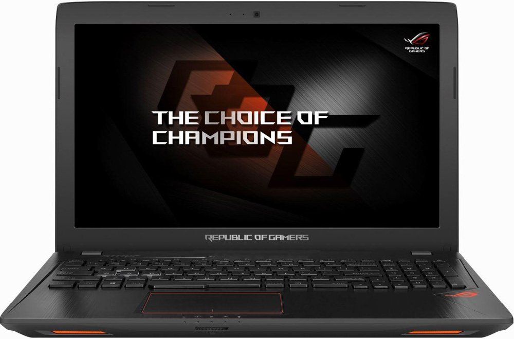 ASUS ROG GL553VD-DM203T (Intel Core i5 7300HQ 2500 MHz/15.6"/1920x1080/8Gb/1000Gb HDD/DVD-RW/NVIDIA GeForce GTX 1050/Wi-Fi/Bluetooth/Windows 10 Home) 90NB0DW3-M09690