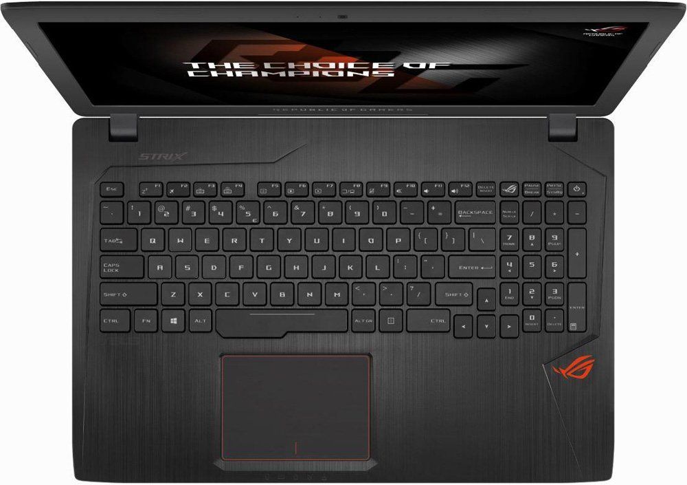 ASUS ROG GL553VD-DM203T (Intel Core i5 7300HQ 2500 MHz/15.6"/1920x1080/8Gb/1000Gb HDD/DVD-RW/NVIDIA GeForce GTX 1050/Wi-Fi/Bluetooth/Windows 10 Home) 90NB0DW3-M09690