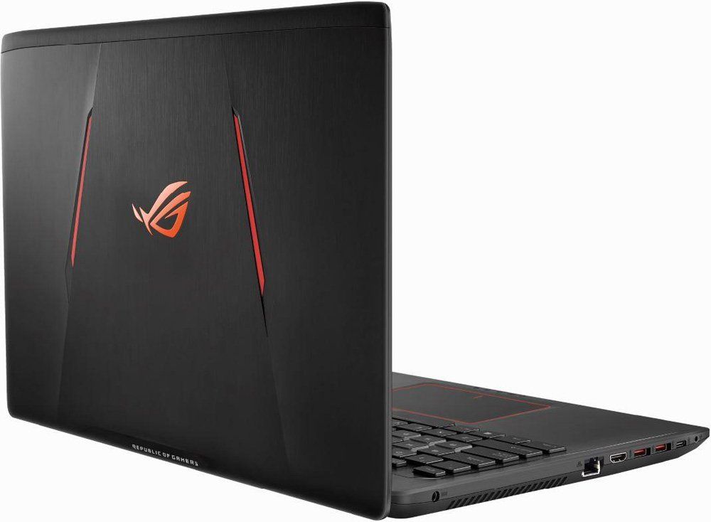 ASUS ROG GL553VE-FY200T (Intel Core i7 7700HQ 2800 MHz/15.6"/1920x1080/12Gb/1256Gb HDD+SSD/DVD-RW/NVIDIA GeForce GTX 1050 Ti/Wi-Fi/Bluetooth/Windows 10 Home) 90NB0DX3-M02800