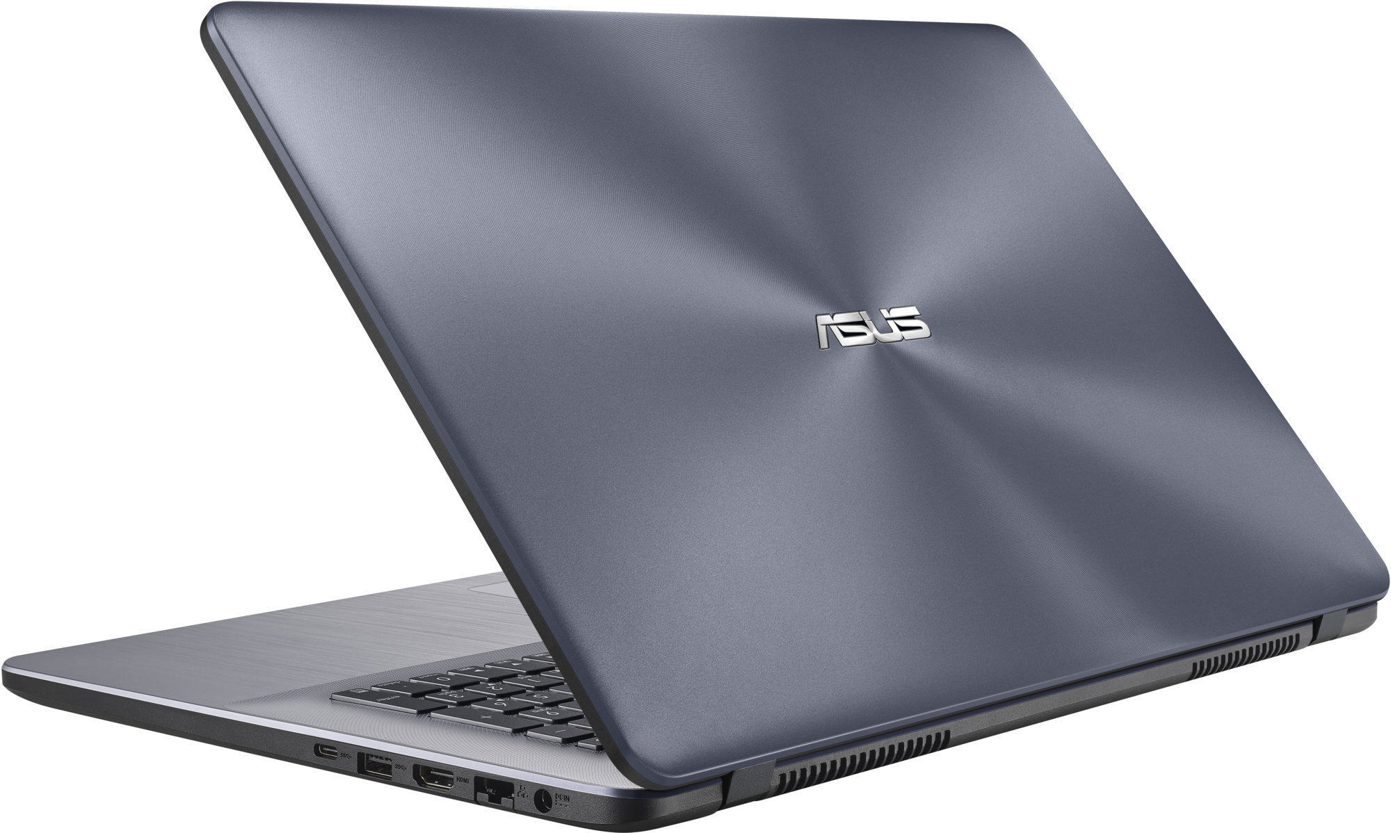 ASUS VivoBook X705UF-GC011T (Intel Core i3 7100U 2400 MHz/17.3"/1920x1080/4GB/1000GB HDD/DVD нет/NVIDIA GeForce MX130/Wi-Fi/Bluetooth/Windows 10 Home) 90NB0IE2-M01240