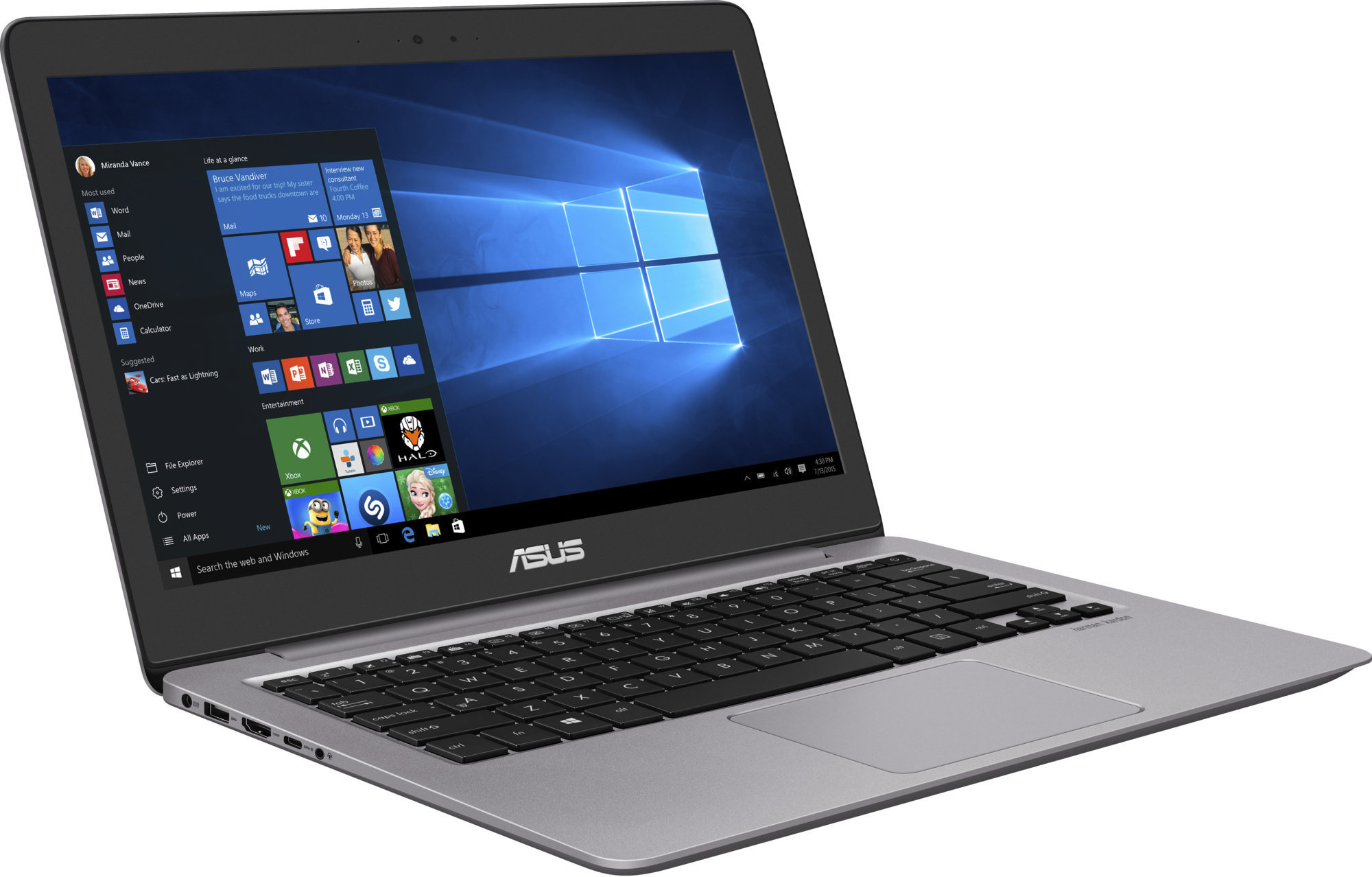 ASUS Zenbook U310UA-FC1071T (Intel Core i5 8250U 1600 MHz/15.6"/1920x1080/8GB/256GB HDD/DVD нет/Intel UHD Graphics 620/Wi-Fi/Bluetooth/Windows 10 Home) 90NB0CJ1-M17840